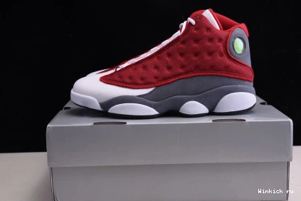 JORDAN FLINT RED GYM RETRO 13 GREY - 1123